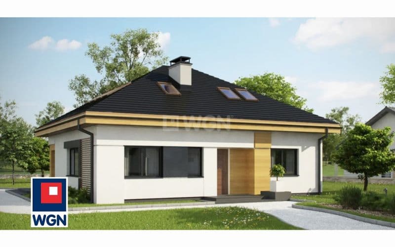 Działka z pozwoleniem na budowę i z fundamentem — zdjęcie 7