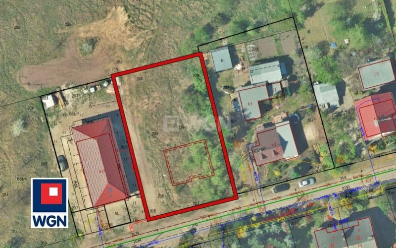 Działka z pozwoleniem na budowę i z fundamentem — zdjęcie 8