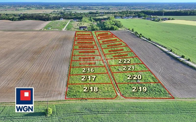 Atrakcyjne działki budowlane pod Wawrowem