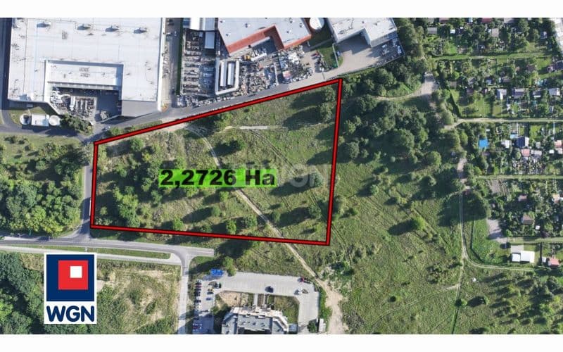 Działka inwestycyjna - MPZP - Usługi 1 UC — zdjęcie 2