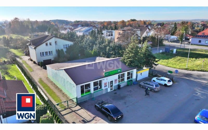 Dom z dużą działką + wynajęty lokal usługowy i paczkomat