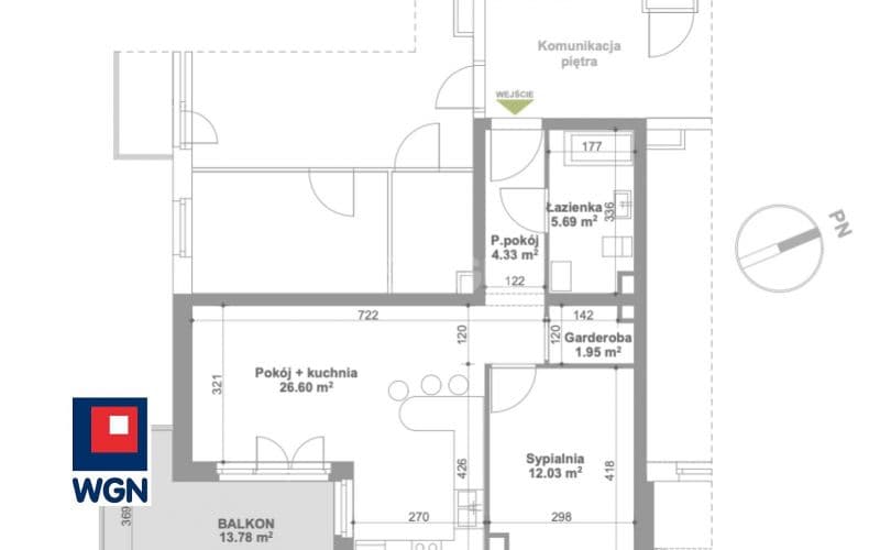 Nowe  2 pokojowe mieszkanie dostępne od ręki — zdjęcie 15